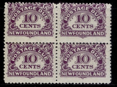 newfoundland-gvi-sg-d6a-d6ac-10c-postage-lue-in-block-lh-mint-cat-200