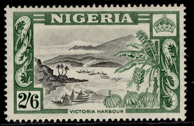 nigeria-qeii-sg77-2s-6d-black-green-lh-mint-cat-19
