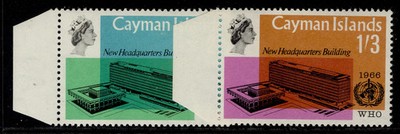 cayman-islands-qeii-sg196-197-1966-who-headquarters-set-nh-mint