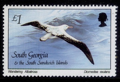 falklands-south-georgia-qeii-sg174-1987-1-wandering-albatross-nh-mint