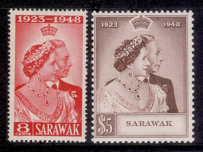sarawak-gvi-sg165-166-1948-royal-silver-wedding-set-m-mint-cat-48