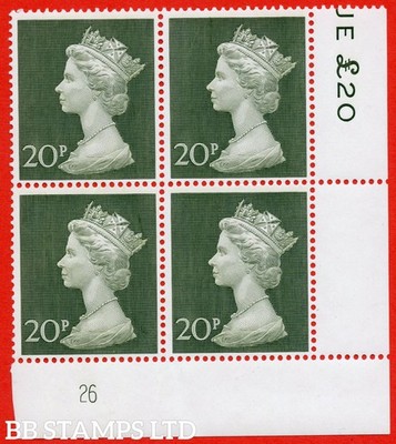 sg-830-uc6-20p-olive-green-post-office-paper-an-unmounted-mint-cylin-b91793