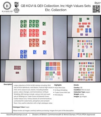 8527-gb-kgvi-qeii-collection-inc-high-values-sets-etc-mint-used-c1450