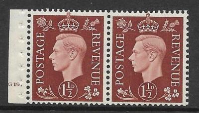 qb22-perf-type-b4a-i-cylinder-g19-dot-1d-brown-booklet-pane-unmounted-mint