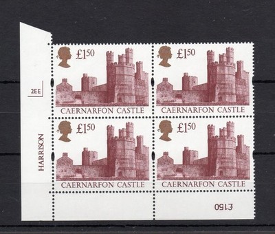 1-50-castles-unmounted-mint-plate-2ee-block-cat-32