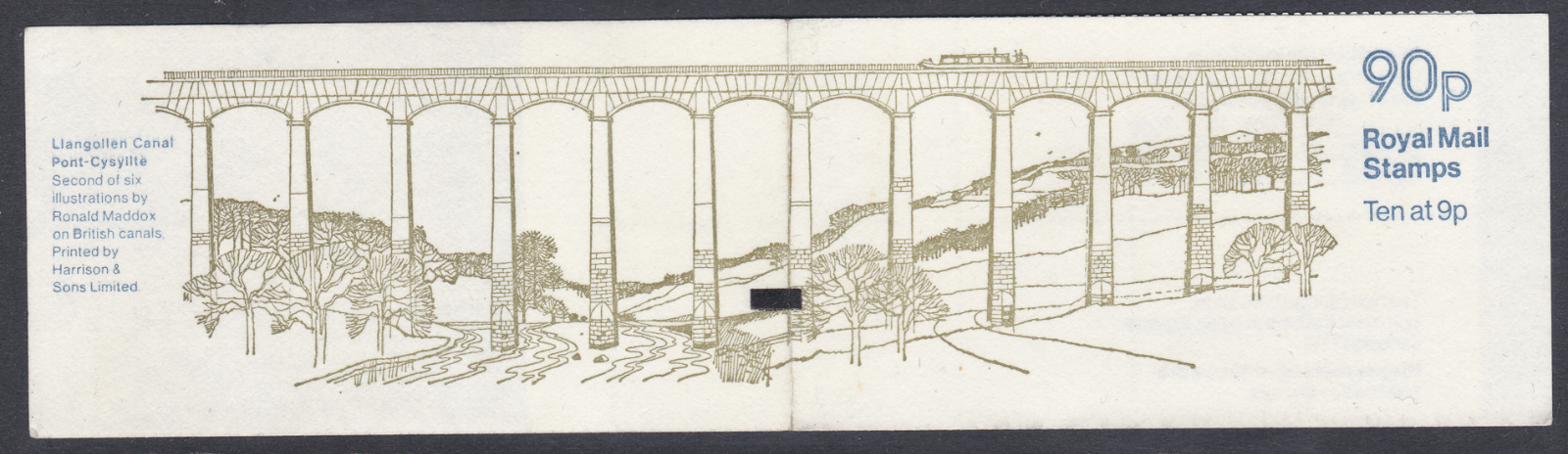 fg3b-1978-llangollen-90p-folded-booklet-superb-perfs-black-bar-on-cover