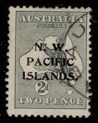 australia-new-guinea-gv-sg73-2d-grey-fine-used-cat-70