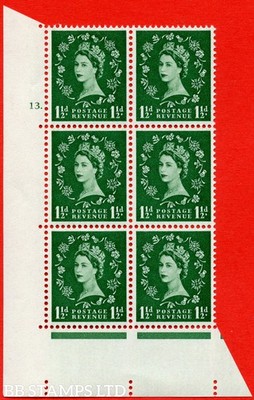 sg-542-s26-1d-green-an-unmounted-mint-cylinder-block-of-6-cylinder-b70606