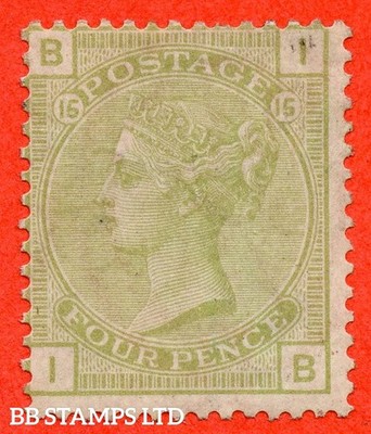 sg-153-j64-ib-4d-sage-green-plate-15-a-fine-mounted-mint-exam-b55916