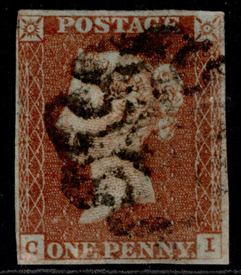 gb-qv-sg8-1d-red-brown-black-mx-plate-14-used-cat-150-ci