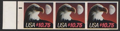 usa-1983-10-75-bald-eagle-moon-booklet-pane-of-3-um-sg2185a-c130
