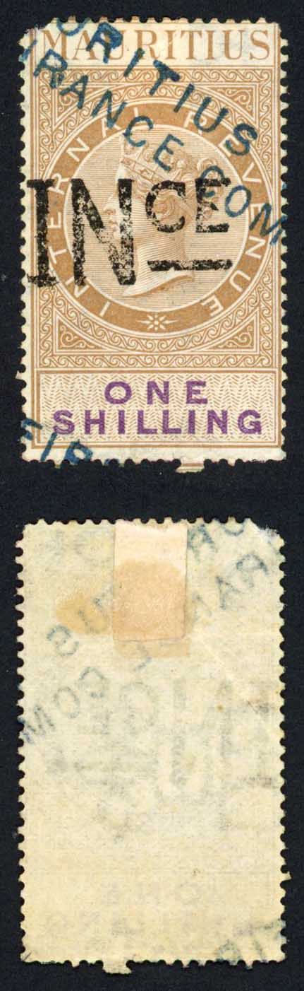 mauritius-bf8-1-brown-and-purple-insurance-opt-ince-missing-corner-perf