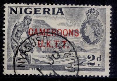 cameroon-qeii-sg-t4-2d-grey-very-fine-used-type-b