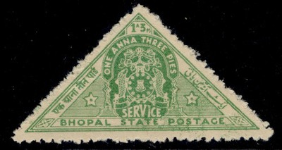 indian-states-bhopal-gvi-sg-o346-1a-3p-emerald-green-m-mint