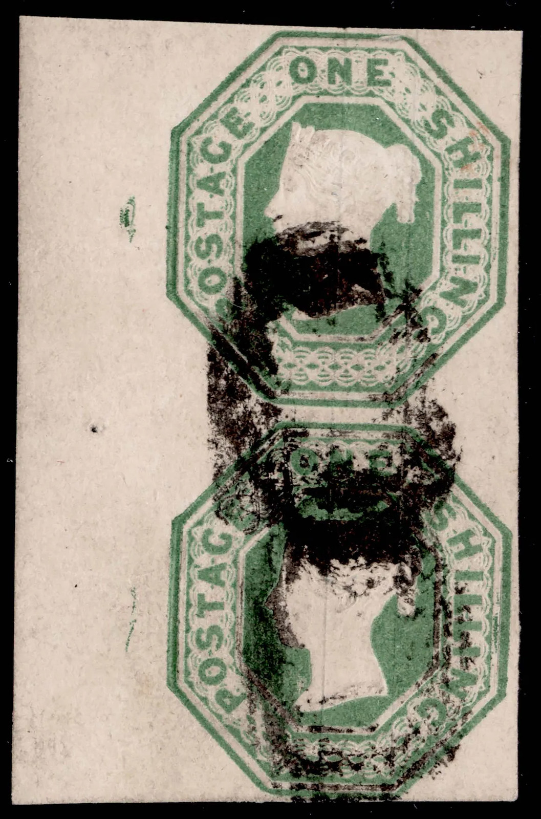 gb-qv-sg56-scarce-1s-deep-green-die-i-cut-square-used-cat-1800-vertical-pair