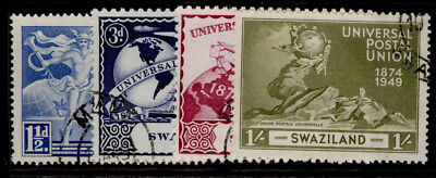 swaziland-gvi-sg48-51-anniversary-of-upu-set-fine-used