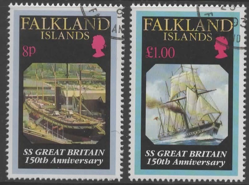 falkland-islands-sg685-6-1993-s-great-britain-used