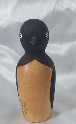 yororon-spectacled-guillemot-of-teuri-island-kokeshi-doll-14cm-140gms