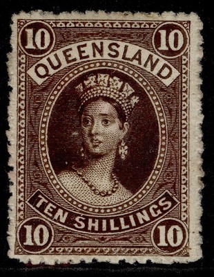 australia-queensland-qv-sg160-10s-brown-unused-cat-140