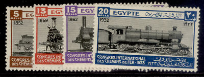 egypt-sg189-192-1933-international-railway-congress-set-m-mint