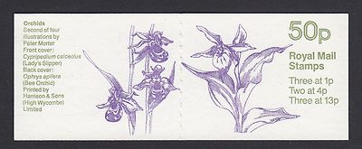 fb28-sept-1984-orchids-2nd-of-4-50p-folded-booklet-good-perfs