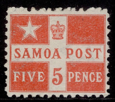 samoa-qv-sg72a-5d-deep-red-m-mint-cat-7-perf-11