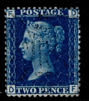 gb-qv-sg47-2d-dp-blue-plate-15-fine-used-cat-22-df