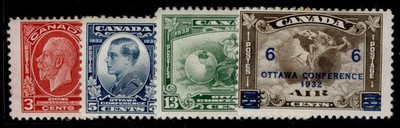 canada-gv-sg315-318-1932-complete-set-m-mint-cat-40