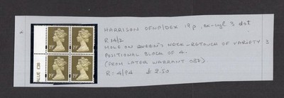 19p-machin-unmounted-mint-block-variety