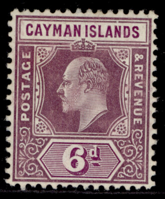 cayman-islands-edvii-sg30-6d-dull-purple-violet-purple-m-mint-cat-28