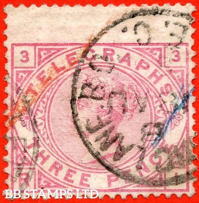 sg-t3-l207-ri-3d-carmine-telegraphs-plate-3-a-good-18th-augu-b77626