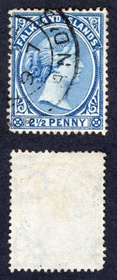 falkland-is-sg30-2-1-2d-ultramarine-apostrophe-between-d-s-pmk