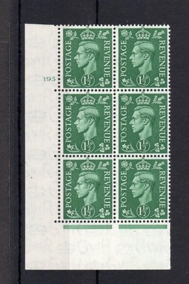 george-vi-11-2d-green-unmounted-mint-cylinder-195-block-cat-12