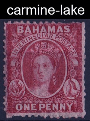 bahamas-1863-1d-carmine-lake-wmk-crown-cc-reversed-perf-12-mint-no-gum-sg21x