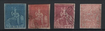 trinidad-1851-1d-blue-blued-paper-4-margins-fine-unused-sg3-1854-1d
