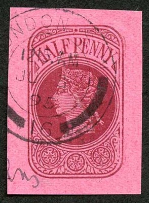 lo70e-qv-admiralty-1-2d-on-deep-pink-paper-from-artificer-enrolment-form-mint