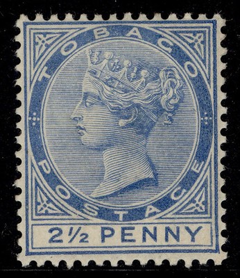 tobago-qv-sg16-2d-dull-blue-m-mint-cat-65-wmk-ca