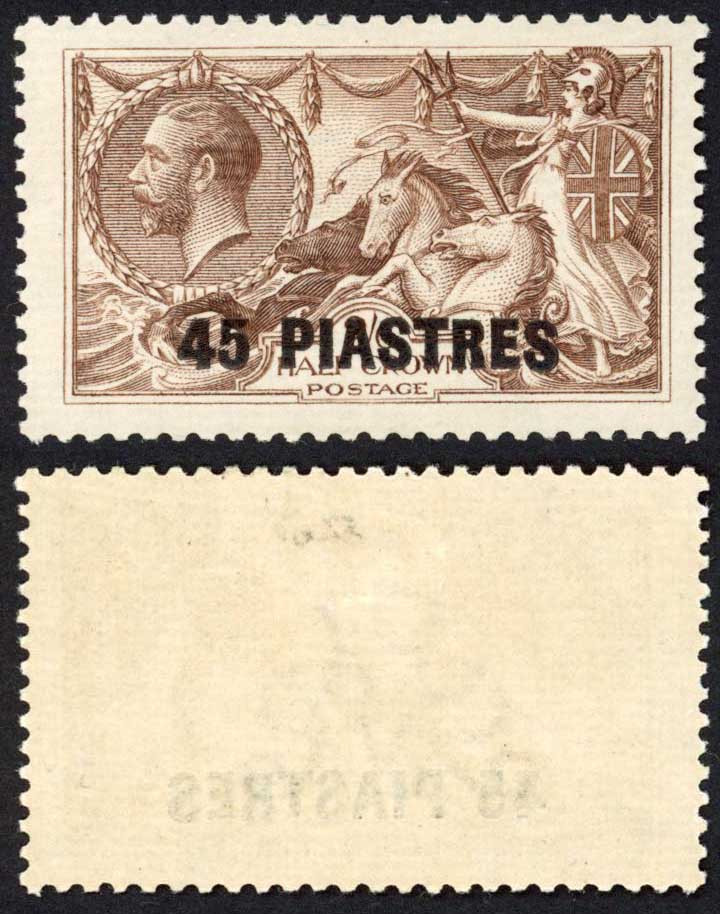 british-levant-sg48-var-45pi-on-2-6-ribbed-paper-with-major-re-entry-m-m