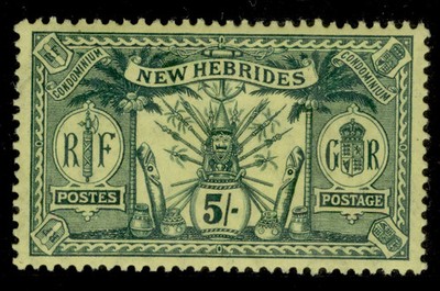 new-hebrides-gv-sg28-5s-green-yellow-m-mint-cat-55