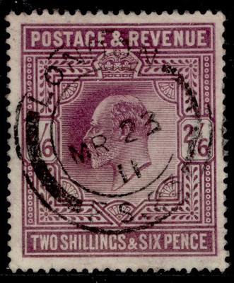 gb-edvii-sg262-spec-m49-2-2s-6d-dull-purple-c-fine-used-cat-180