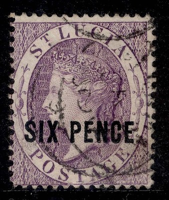 st-lucia-qv-sg28-6d-violet-used-cat-50