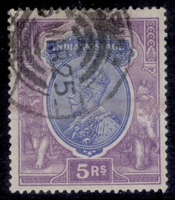 india-gv-sg188-5r-ultramarine-violet-fine-used-telegraph