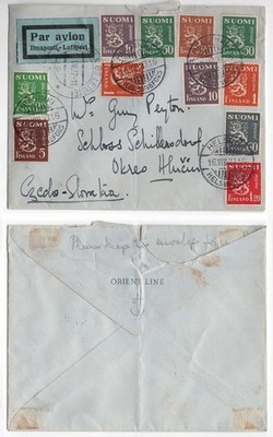 finland-1937-multiple-franking-cover-helsinki-to-czechoslovakia-orient-line