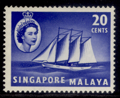 singapore-qeii-sg46-20c-ultrmarine-m-mint