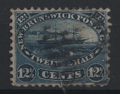 new-brunswick-1860-12c-indigo-vgu-sg18-c50