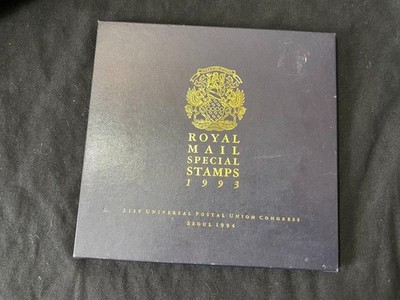 1993-year-book-with-upu-congress-seoul-1994-overprint
