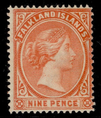 falkland-islands-qv-sg35-9d-pale-reddish-orange-m-mint-cat-65