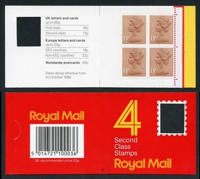 db16-1-a-1988-52p-type-1a-4x13p-cb-code-e-plain-window-booklet