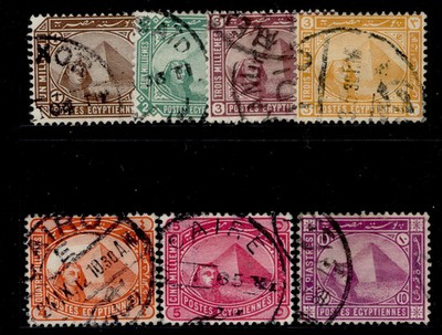egypt-qv-sg58-64-1888-1909-complete-set-fine-used