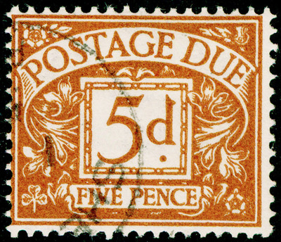 sg-d52-5d-brown-ochre-fine-used-cds-cat-20-wmk-edward-e2r